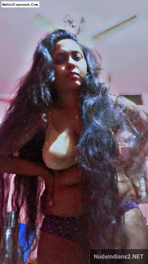 Big boobs Solapur girl Rupali posing in bra panty at home 18