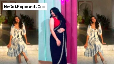 Hot College Girl going to farewell Party in saari and fucked both hole By BF