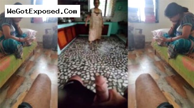 Dare Young Boy Masturbating In Front of Tamil Aunty