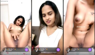 Desi Girl Sucking Her Finger Showing Tight Pussy on Live Show