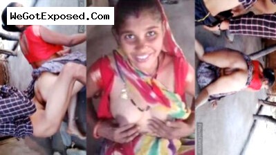 Desi Village Milf in Saari sex in Doggy Position mms viral