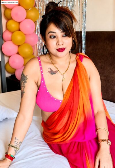 Famous Milf Insta Model Susmita Malik Gets Her Big Boobs Pressed and Fucked Hard