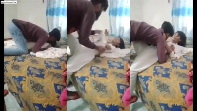 Boyfriend Licking & Fucking His College GF Pussy