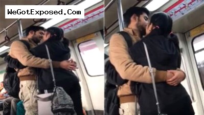 Horny Girl Kiss Boyfriend in Delhi Metro Leaked mms video