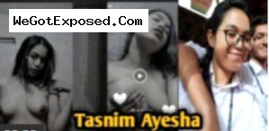 Hot TikToker Tasnim Ayesha MMS Porn Video
