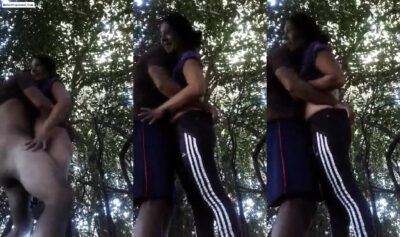 Indian aunty morning walk caught Fucking