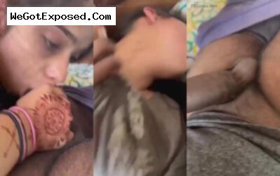 Muslim Boy Forced to her cousin sister for sucking dick viral mms