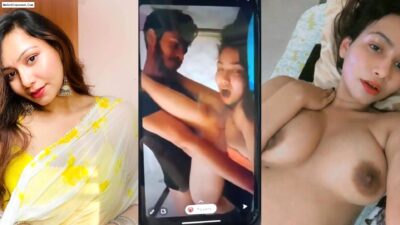 Sexy Indian Girl Showing Kissing Painful Fucking MMS