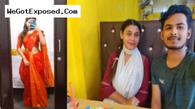 Tamil Hot Girl in Saari Giving her virginity to her Lover