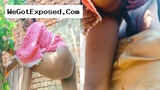 Village girl enjoying sex in the lawn, Desi MMS